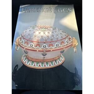 Faberge Eggs Imperial Russian Fantasies Catalog Book Paperback 1984‎ New York